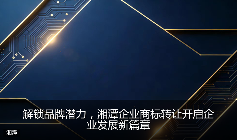 解锁品牌潜力，湘潭企业商标转让开启企业发展新篇章