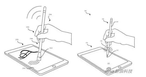 苹果新专利：Apple Pencil可换笔刷 触觉反馈以假乱真