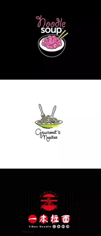面店商标设计赏析：做一碗好面条，一点都不简单！