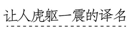 盘点:各大国际品牌的奇葩中文商标名字 盘点:各大国际品牌的奇葩中文商标名字